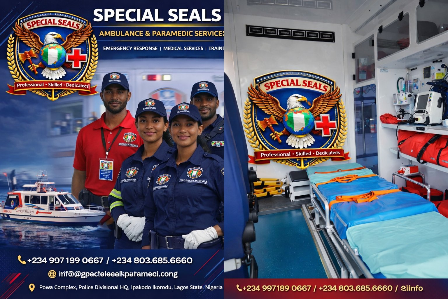 Special Seals — Team & Ambulance Interior